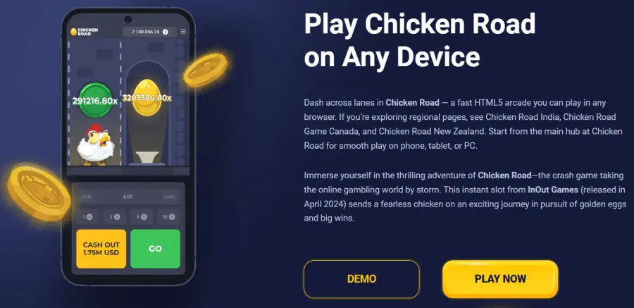 Demo chicken road